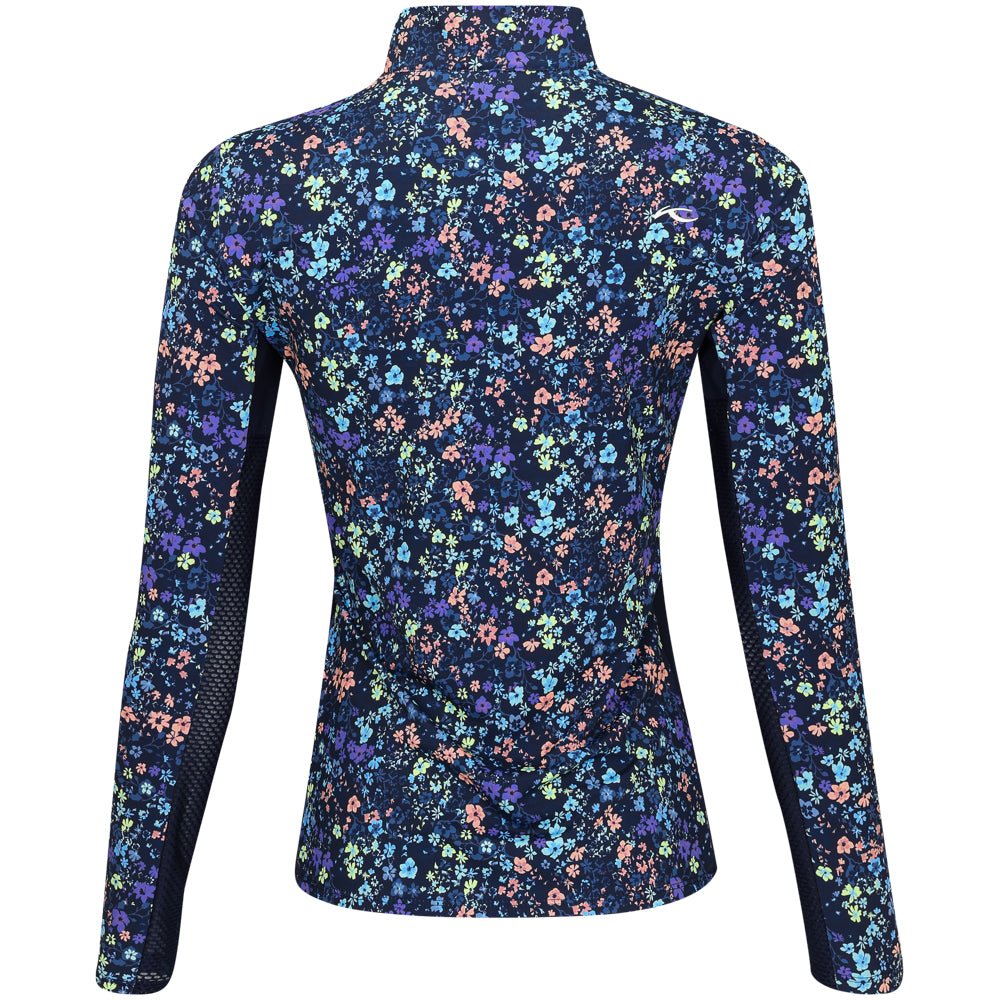 Women's Sunshine Printed 1/2 Zip Pullover - Fairway Styles