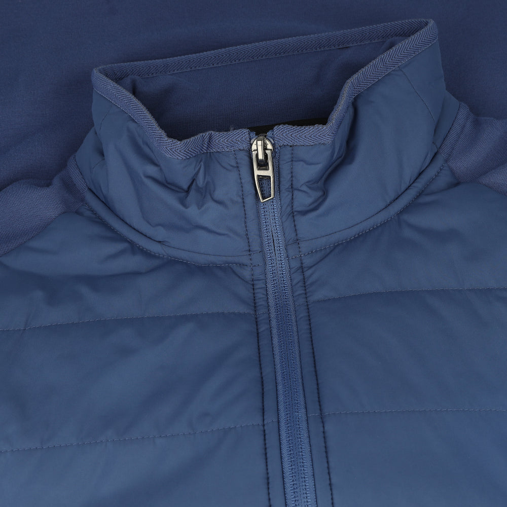 Hybrid Mock Neck Jacket