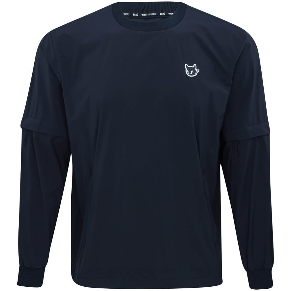 Athletic Detachable Sleeve Pullover