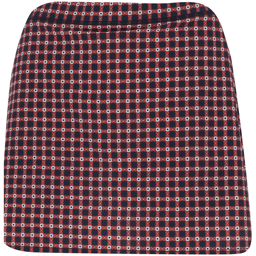 Women's Snapped Placket Performance Skort