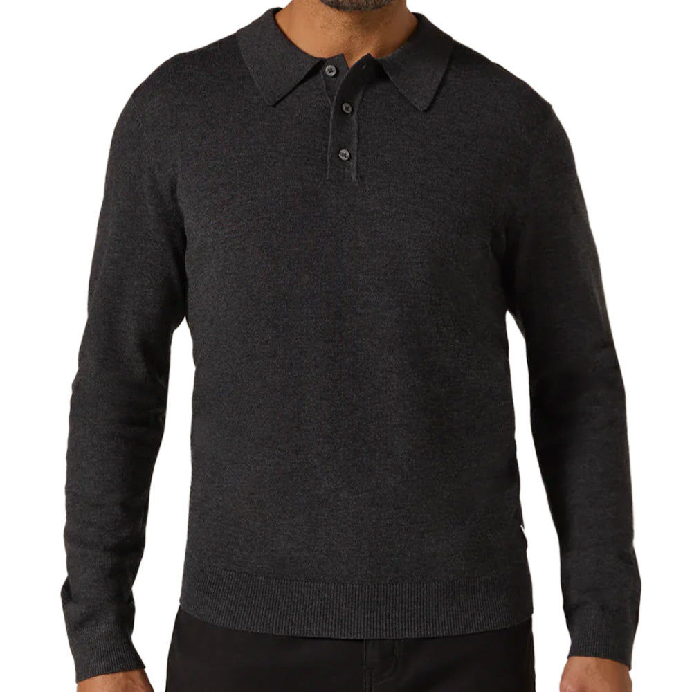 Belford Long Sleeve Sweater Polo