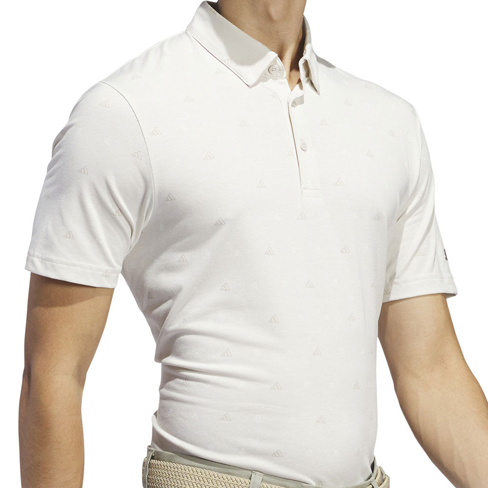 Go-To Mini-Crest Print Polo