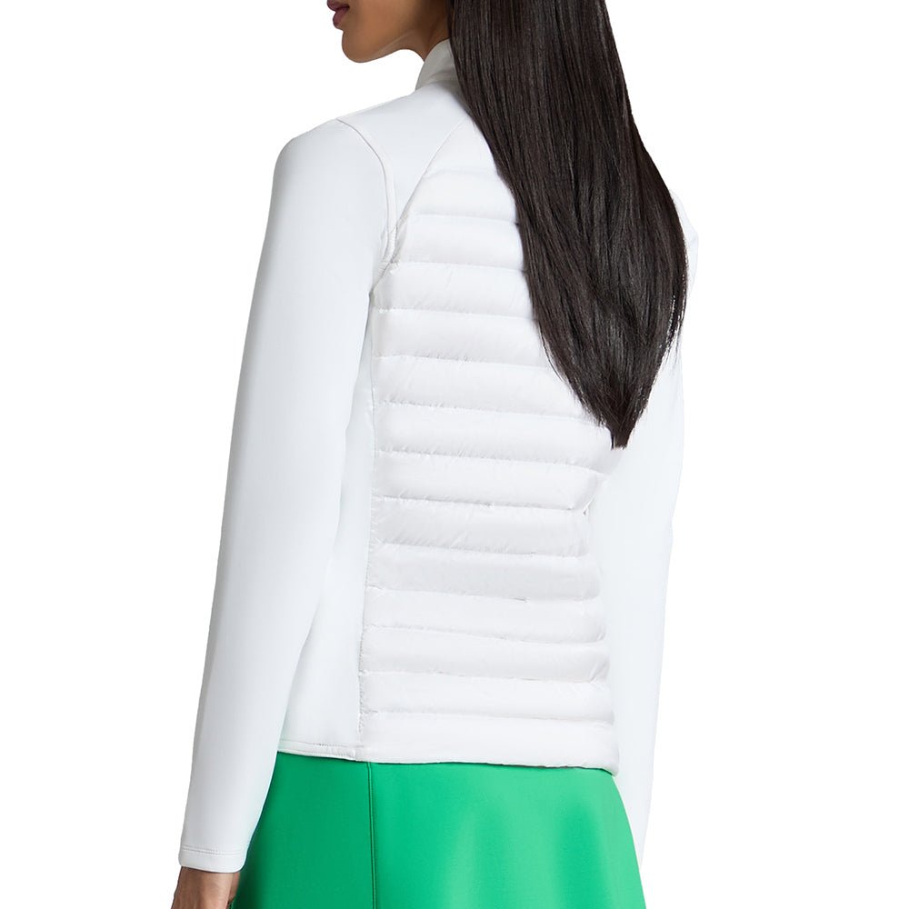 Women's V-Down Quilted Hybrid Jacket