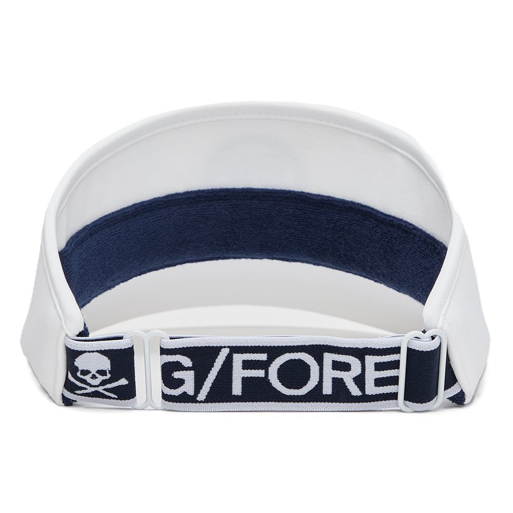 Flat Brim Logo Cotton Visor