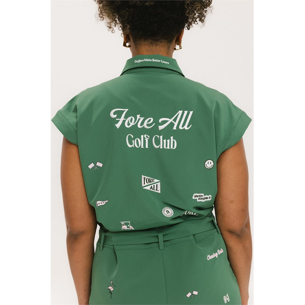 Women's Danny Full Zip Romper