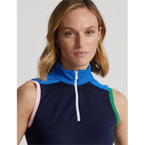Women's Sleeveless Air Tech Pique 1/4 Zip Polo