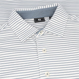 Hickory Stripe Pique Polo - Fairway Styles