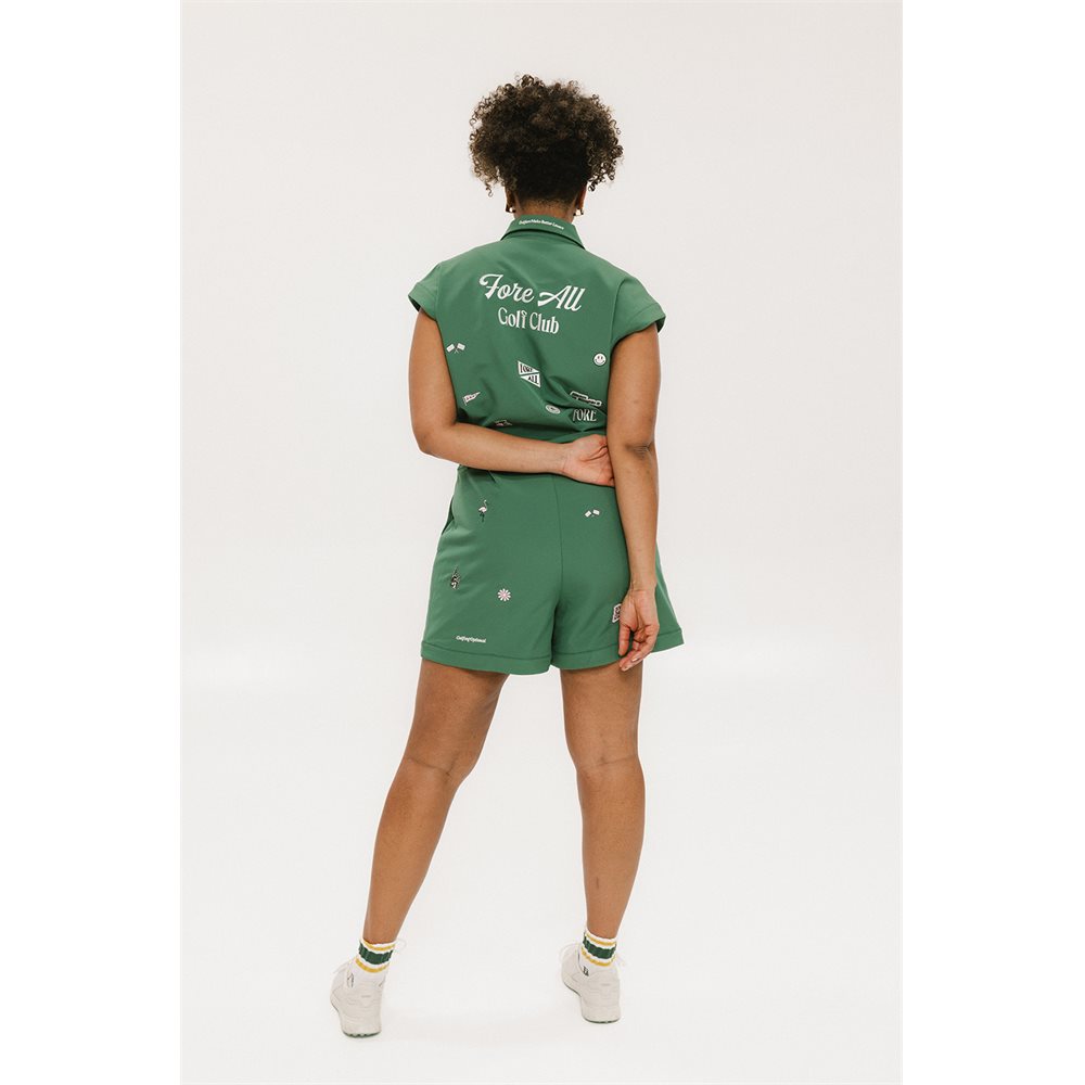 Women's Danny Full Zip Romper