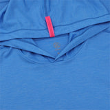 Melange Ice Nylon Hoodie