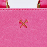 Metal Tees Leather Mini Tote Bag