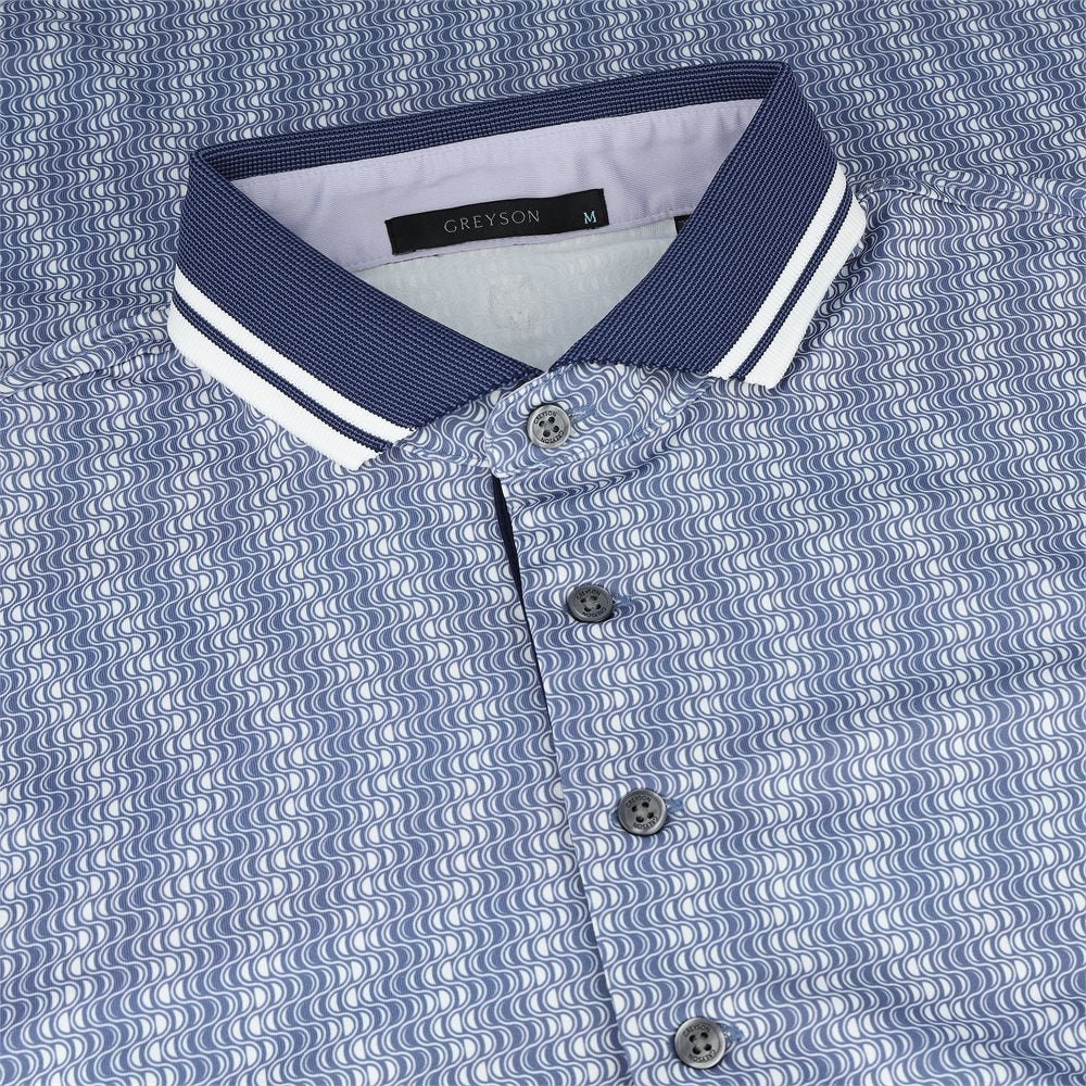 As The Waves Glow Polo - Fairway Styles