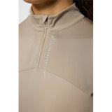 Women's Tiana Print Sleeveless 1/4 Zip Top
