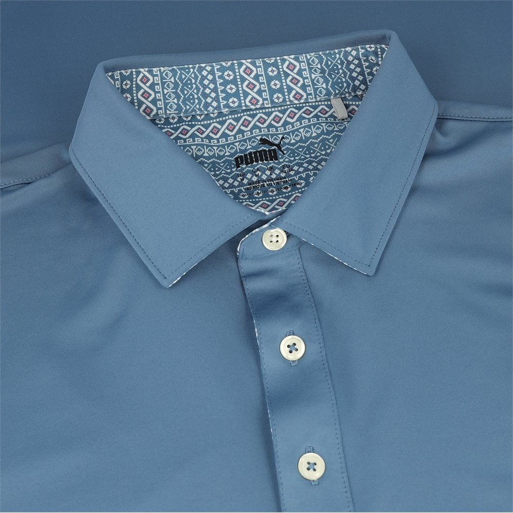 Fair Isle Trim Polo