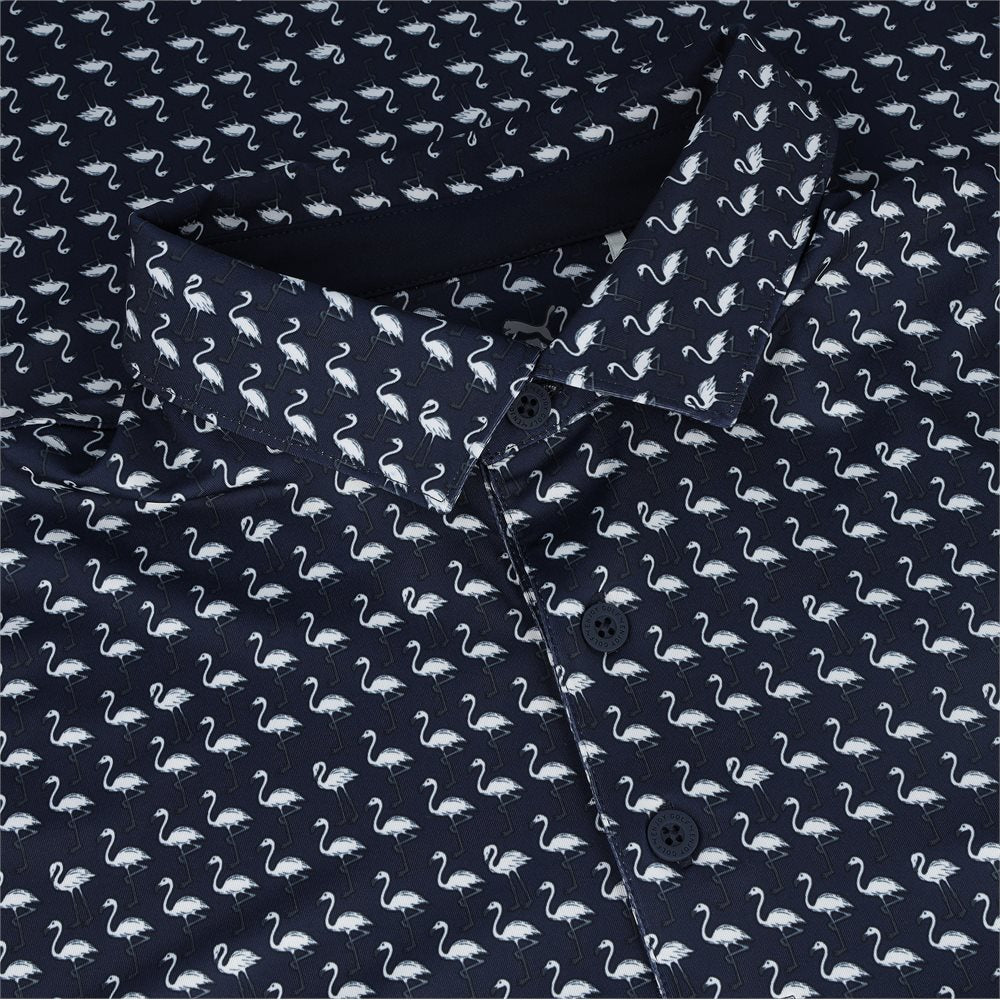 MATTR Flamingo Golf Polo - Fairway Styles