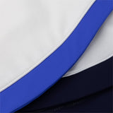 Women's Dry Wicking Jersey Knit Wrap Petal Hemline Contrast Trim 17" Skort