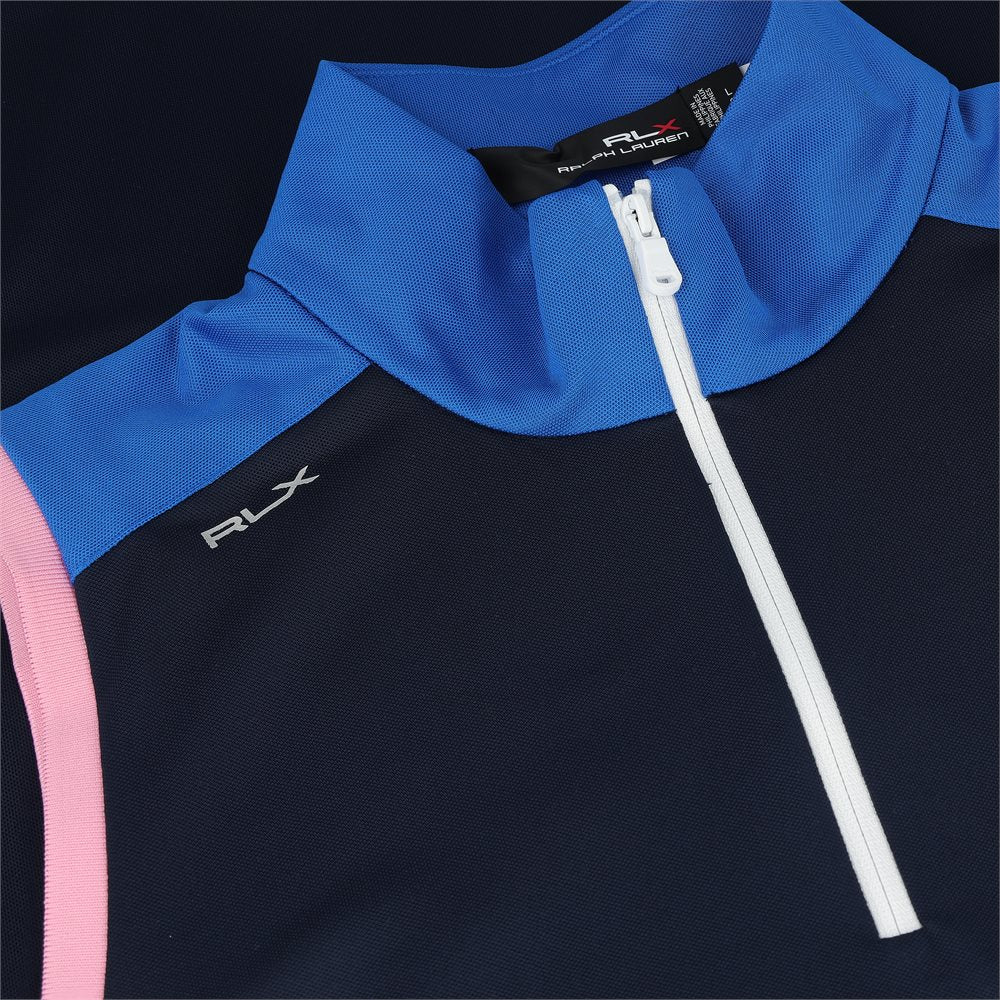 Women's Sleeveless Air Tech Pique 1/4 Zip Polo