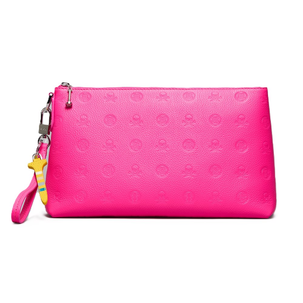 LDT Skull Tees Leather Pouch