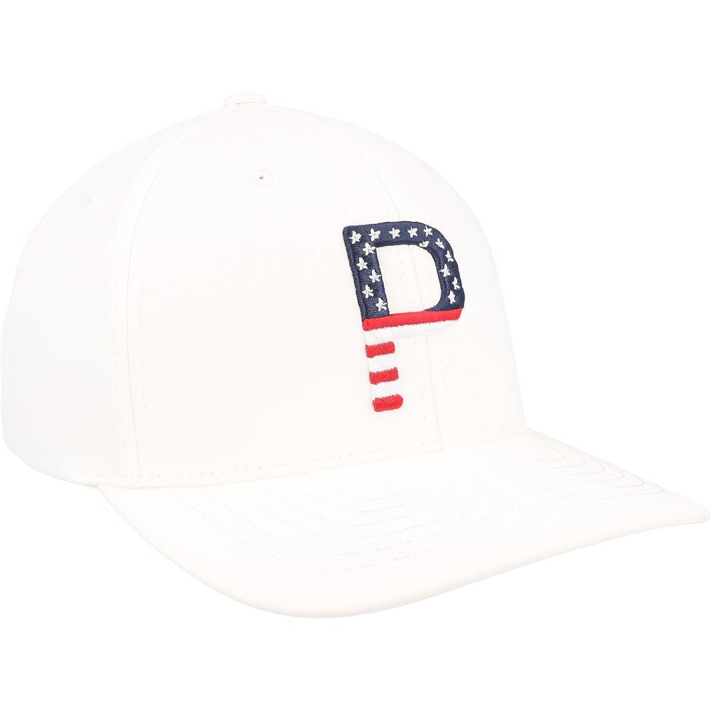 Pars & Stripes 6 Panel Golf Hat