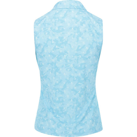 Women's Icon Camo Silky Tech Nylon Sleeveless Polo