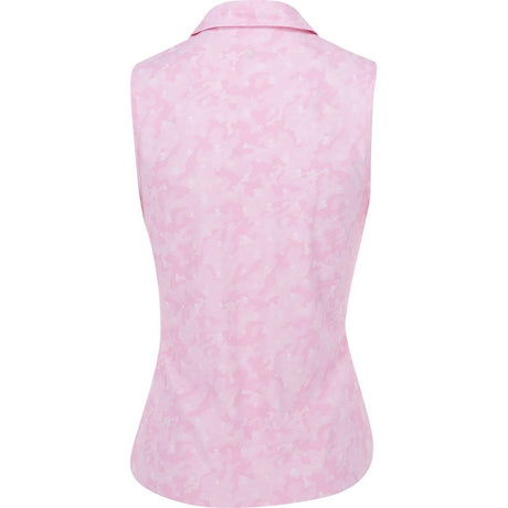 Women's Icon Camo Silky Tech Nylon Sleeveless Polo - Fairway Styles