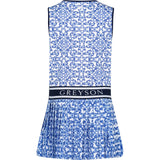 Girls' Blue Migration Leo Dress - Fairway Styles