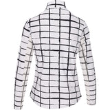 Women's Cordova Print Long Sleeve Mock Neck Top