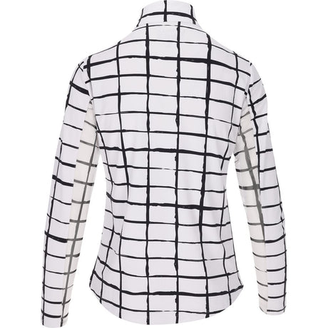 Women's Cordova Print Long Sleeve Mock Neck Top