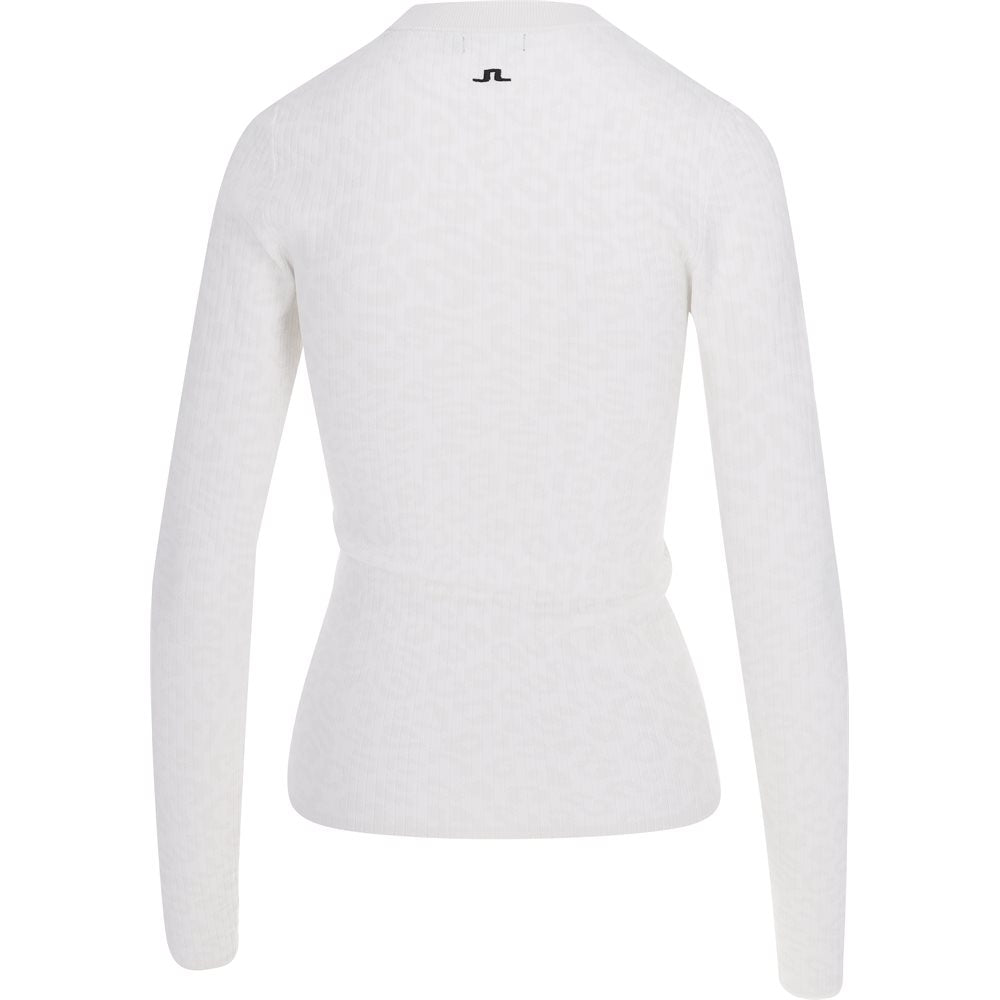 Women's Louise Rib Jacquard Knit Top Sweater