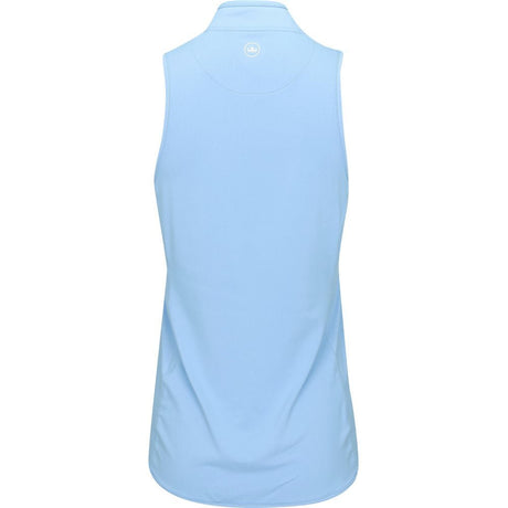 Women's Shirley Sleeveless 1/4 Zip Blade Collar Polo - Fairway Styles