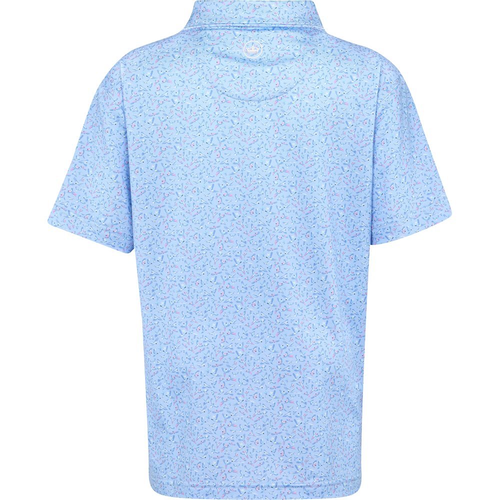 Juniors' Macaw Performance Jersey Polo - Fairway Styles