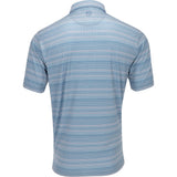 Fair Isle Micro Print Polo - Fairway Styles