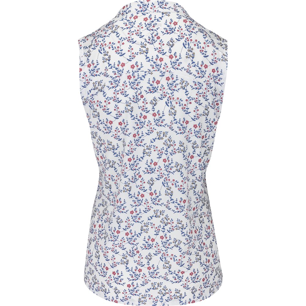 Women's MATTR Micro Floral SL Golf Polo