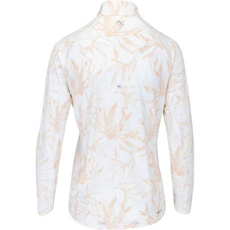 Women's YouV Palm Golf 1/4 Zip Pullover