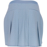 Women's Aim Back Pleats Novelty Print 17" Skort