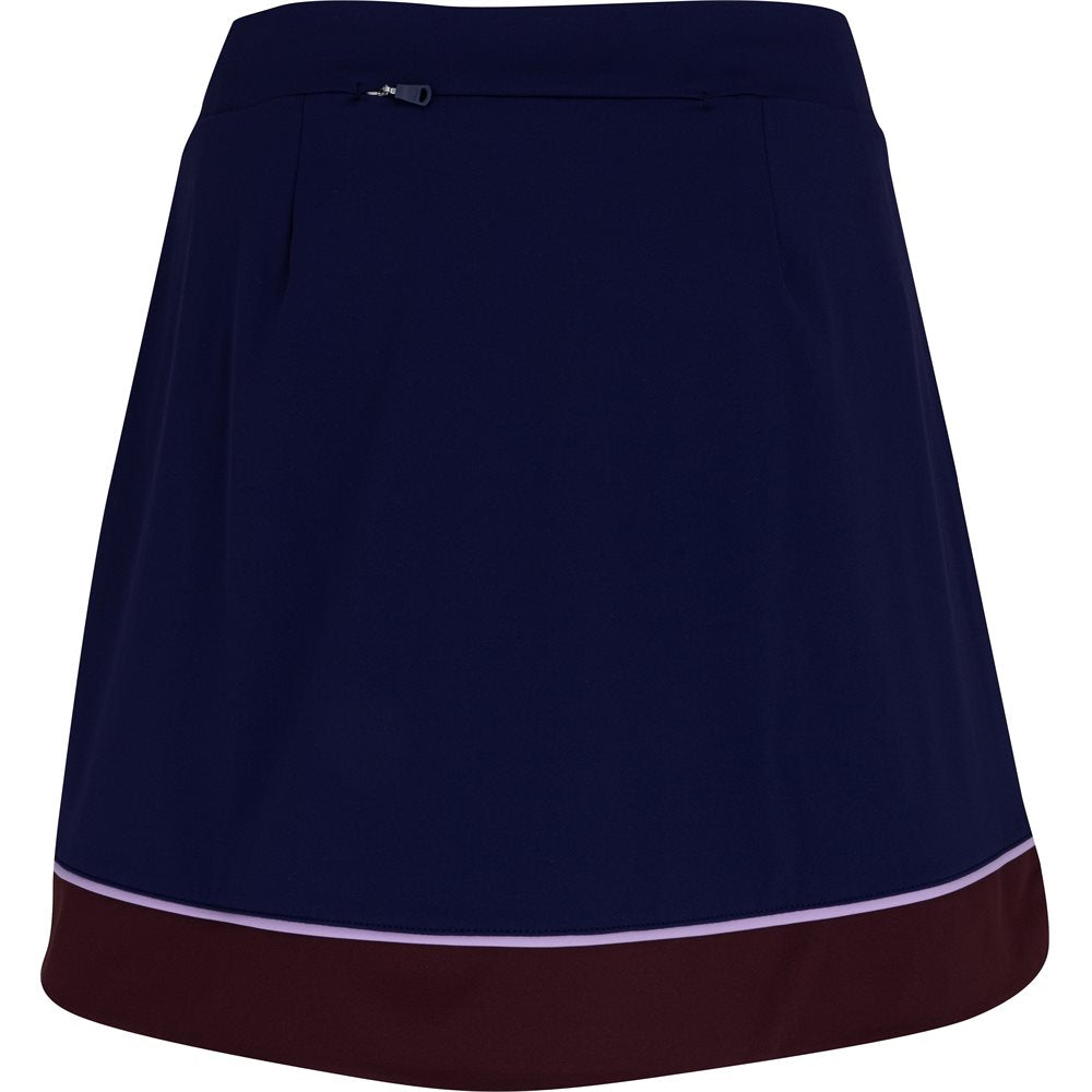 Women's Dry Wick Interlock Banded Wrap 17" Skort