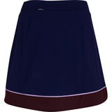 Women's Dry Wick Interlock Banded Wrap 17" Skort