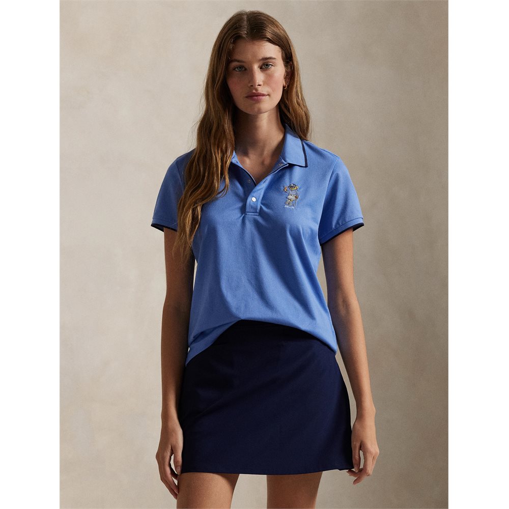 Women's Tour Pique Knit Bear Polo - Fairway Styles