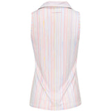 Women's Featherweight Printed Sleeveless Polo