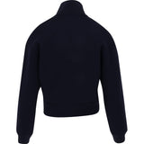 Women's 1/2 Zip Rib Sweatshirt