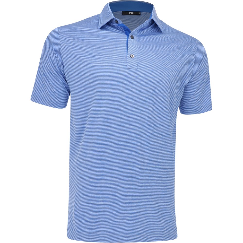 Heather Stripe Polo