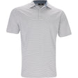 Hickory Stripe Pique Polo - Fairway Styles