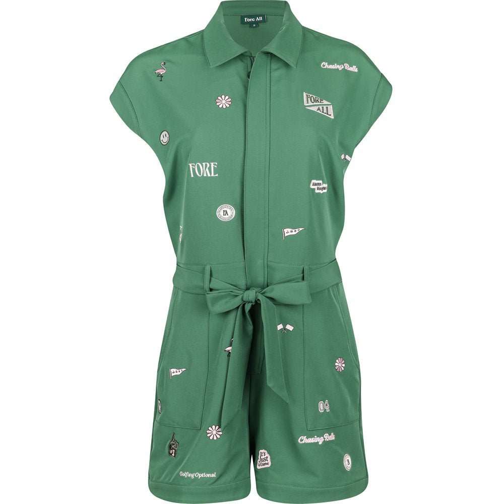 Women's Danny Full Zip Romper