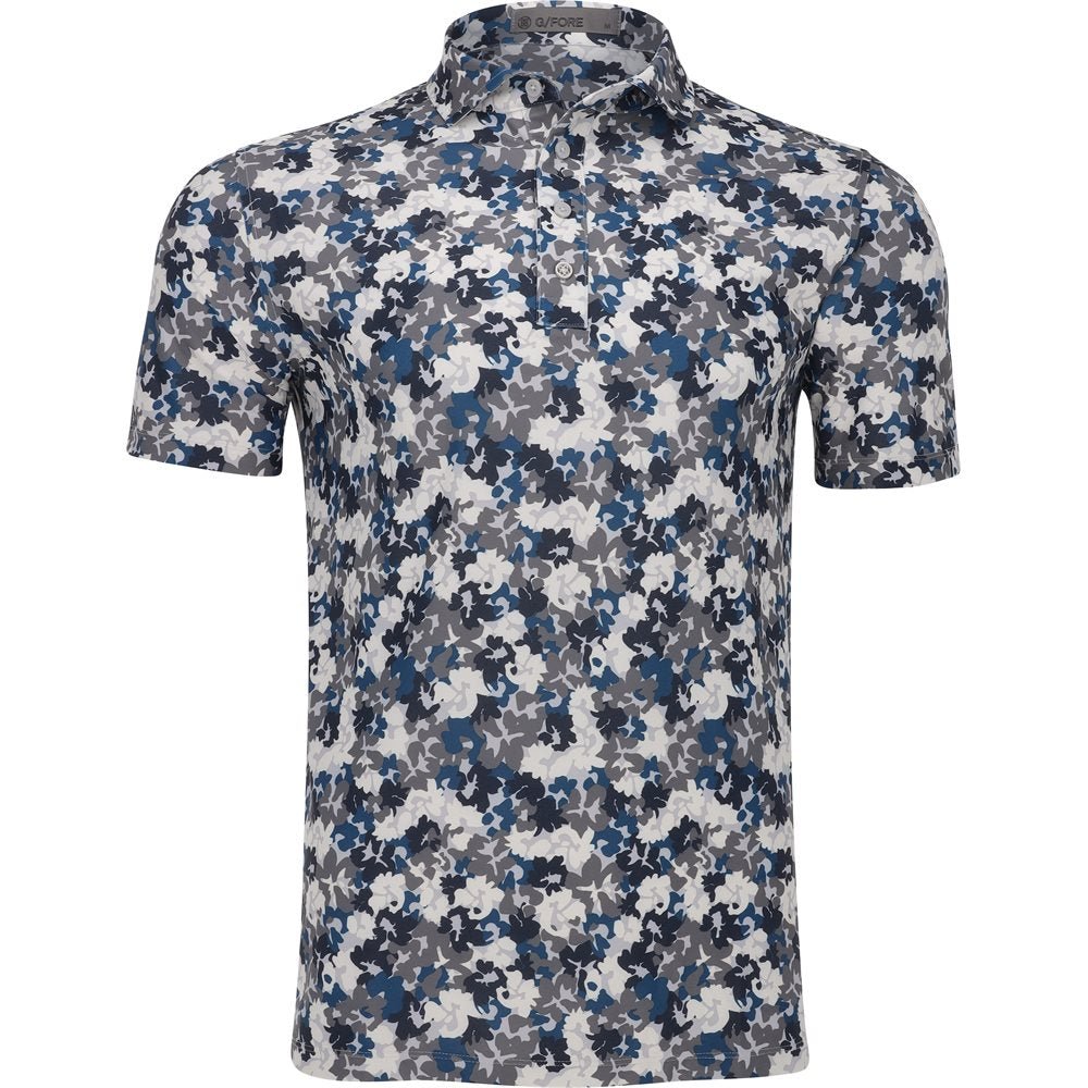 Camo Floral Tech Pique Polo - Fairway Styles