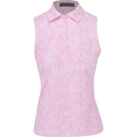 Women's Icon Camo Silky Tech Nylon Sleeveless Polo - Fairway Styles