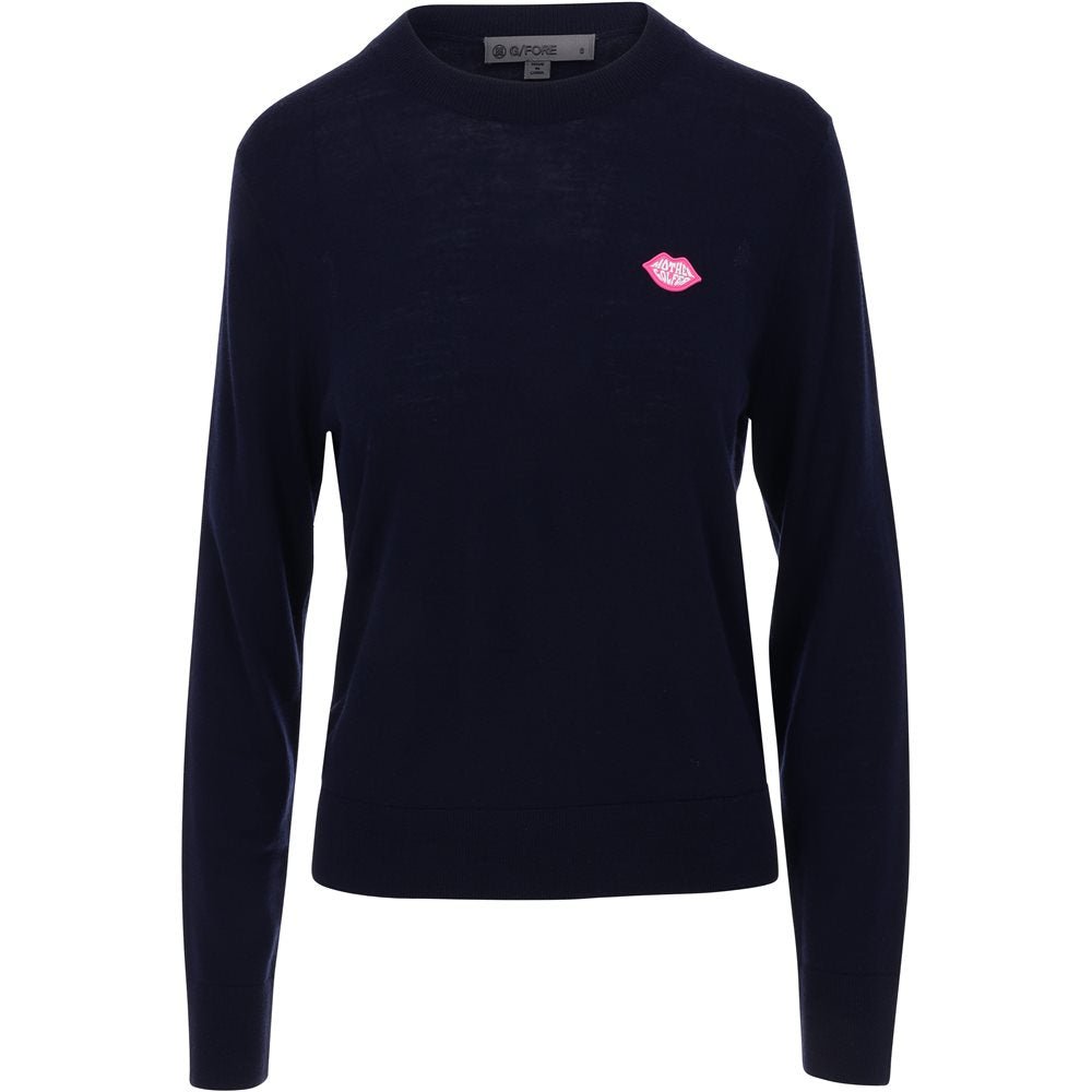 Women's Solid Merino Sweater - Fairway Styles