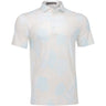 Stamped Floral Tech Jersey Polo