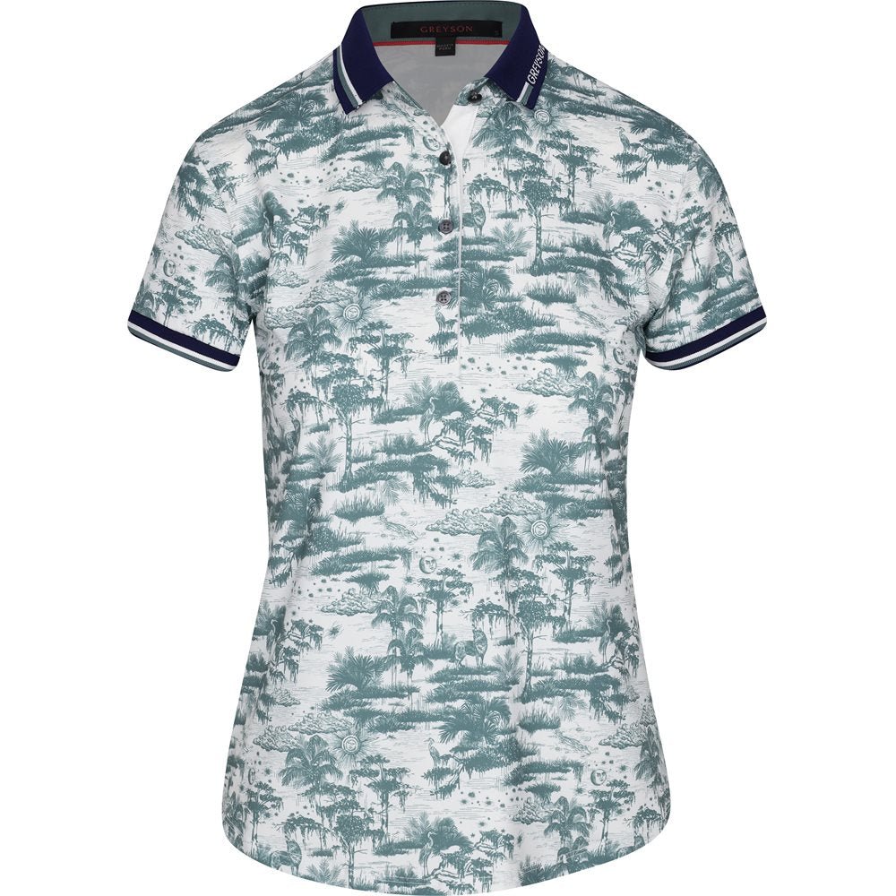 Women's Mystic Marsh Scarlett Polo - Fairway Styles