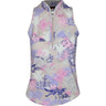 Women's Savannah Nights Sleeveless Vesta Mock Neck Shirt - Fairway Styles