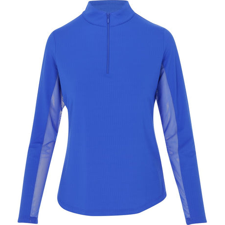 Women's Long Sleeve Mock Neck Top - Solid