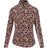 Women's Gemma Print Mock Neck Long Sleeve Top - Fairway Styles